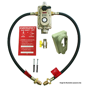 Auto change over valve with OPSO